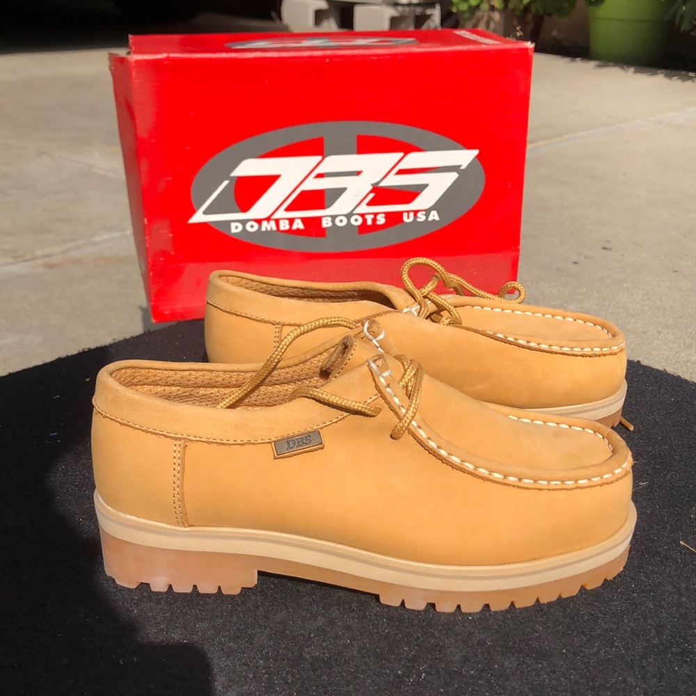Domba Boots USA Nubuck Tan Viper Low